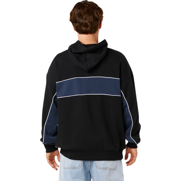 2026 Rip Curl Mens Panel Beater Hoodie 0BIMFL - Black